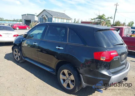 2009 Acura Mdx Technology z USA, uszkodzony, nr VIN 2HNYD28609H503414
